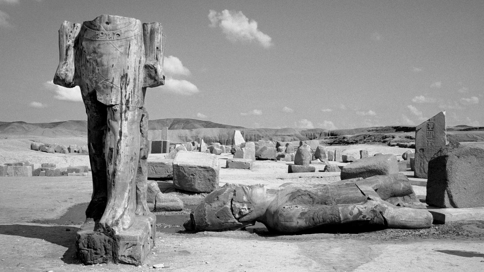 Ruines de l'antique cité de Tanis
