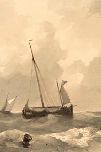 Le navire d'Ulysse et de son équipage