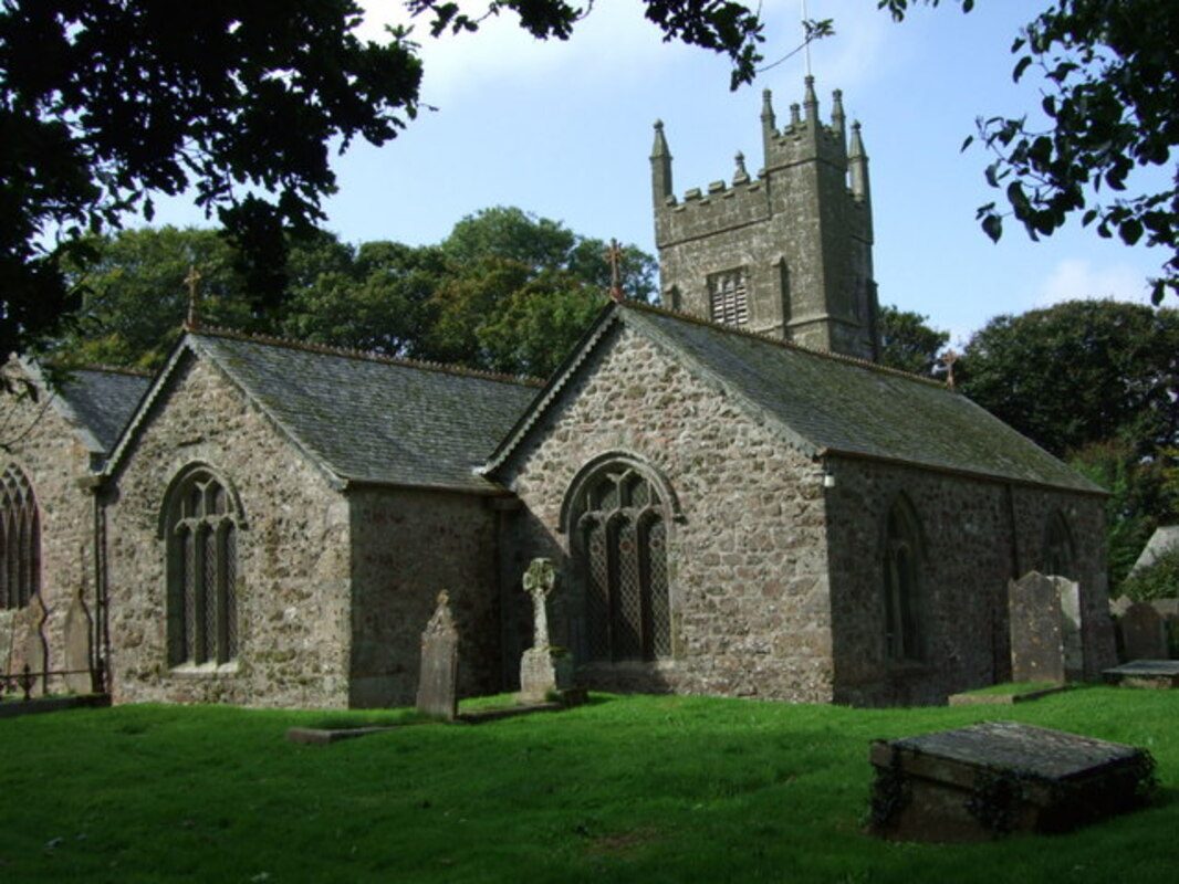 Église St Gwinear, Cornouailles. Photo de Jill Floyd, CC-BY 2.0