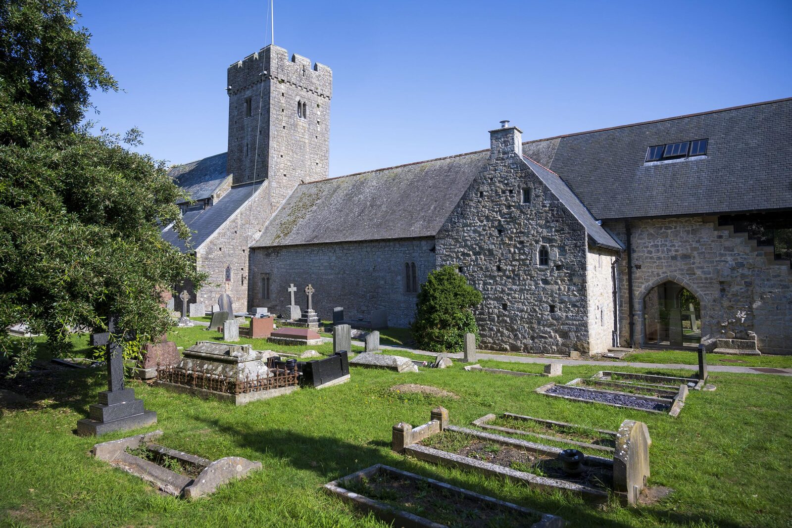 Llanilltud Fawr, le site de la célèbre école religieuse d'Illtud