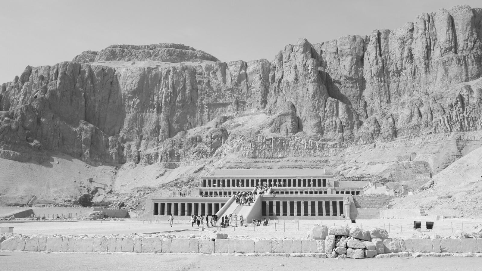 Temple de Thèbes en Égypte