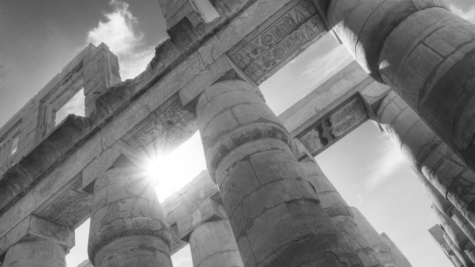 Temple de Karnak, antique Thèbes, Égypte