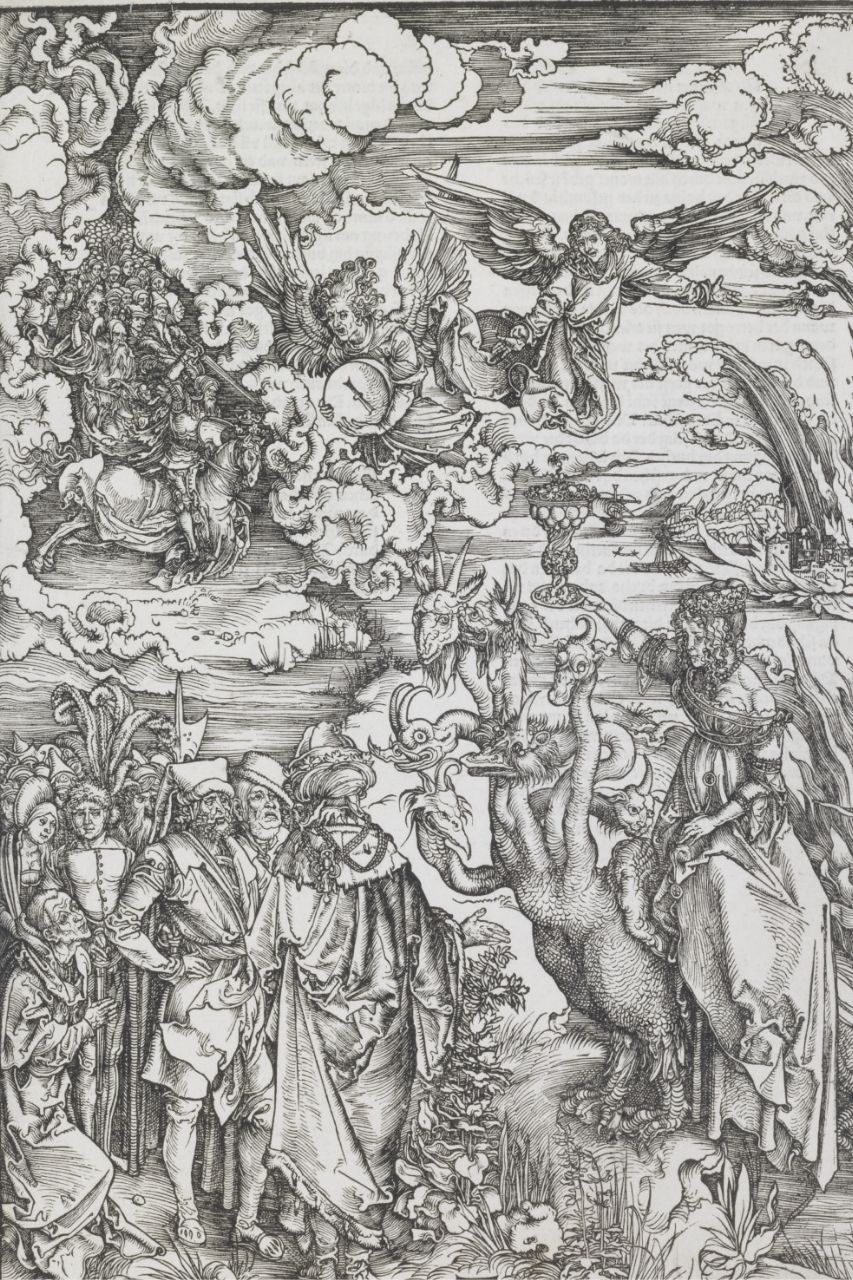La Prostituée de Babylone - Albertch Dürer