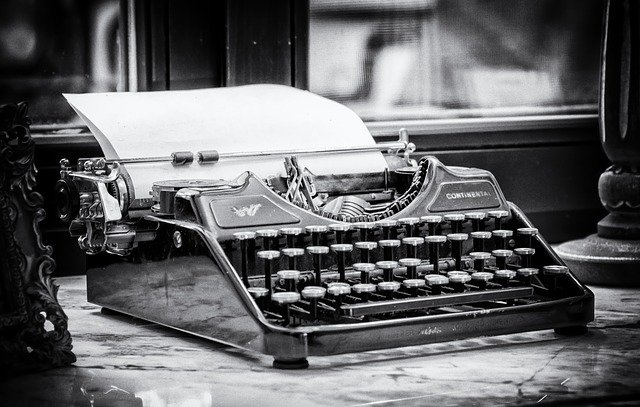 Machine à écrire d'Adonis le poète