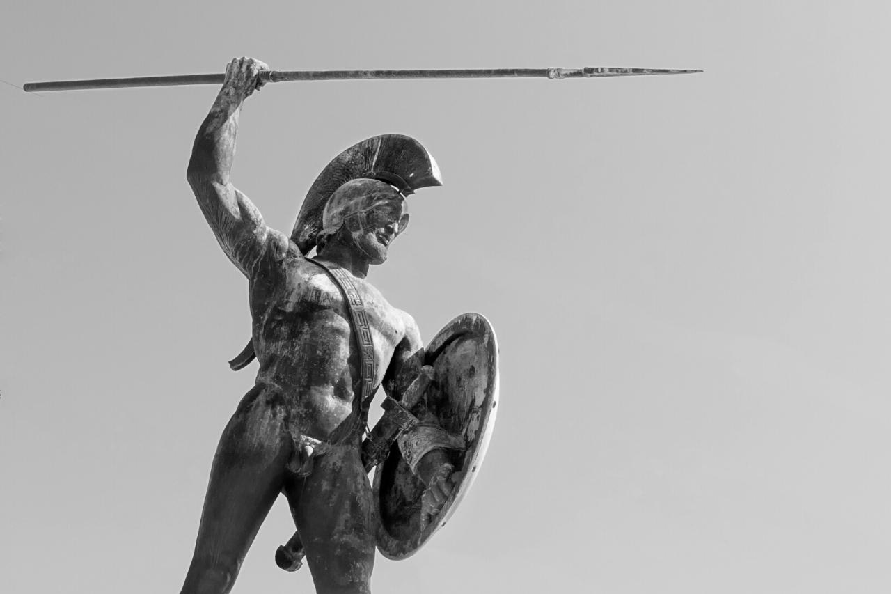 monument du roi Léonidas à Sparte